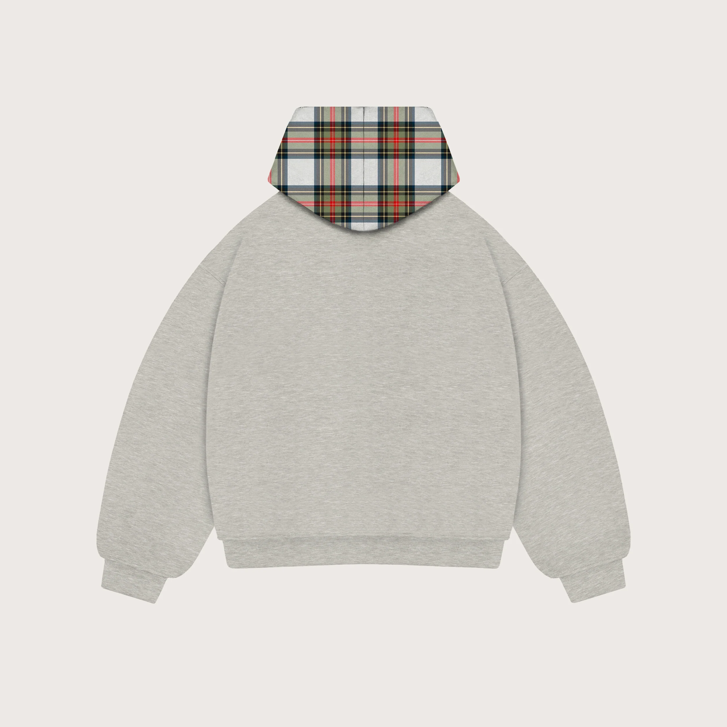 PLAID HOOD ZIPPER - Image 2